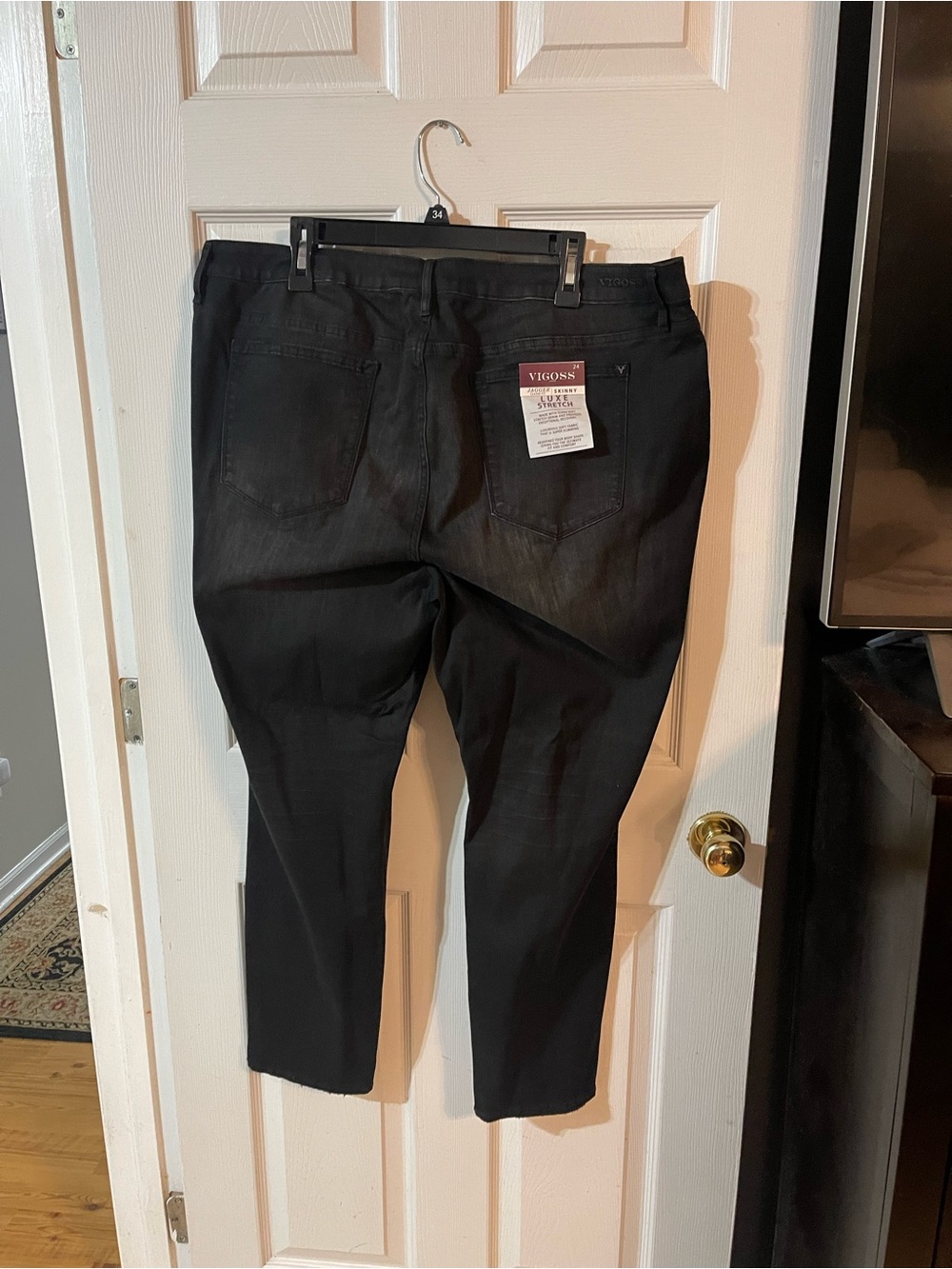Vigoss Black Wash Stretch Jeans